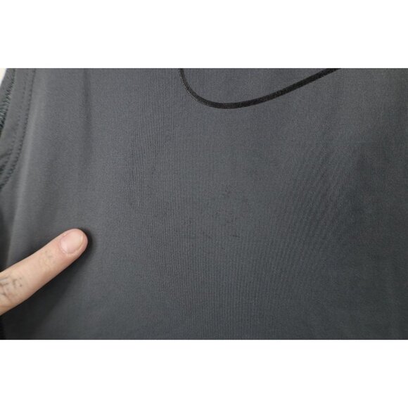 Nike Pro Mens L Slim Fit Big Swoosh Logo Compression Sleeveless Training T-Shirt - Picture 5 of 15